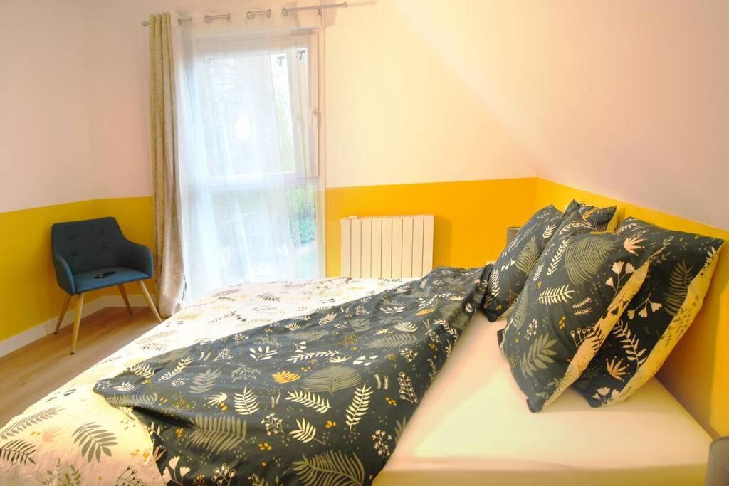 B&B Jaune, Appartement Independant, Parking, Wifi Pres De Strasbourg Ittenheim Dış mekan fotoğraf